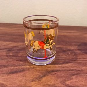 Vintage glass votive